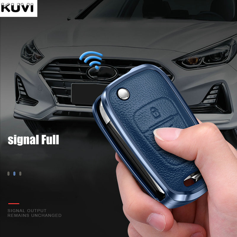 Kućište za ključeve od legure automobila Poklopac Shell Fob za KIA Rio 3 Soul Optima Ceed K2 K5 Cerato Sportage za Hyundai Elantra Accent i20 i30 ix35