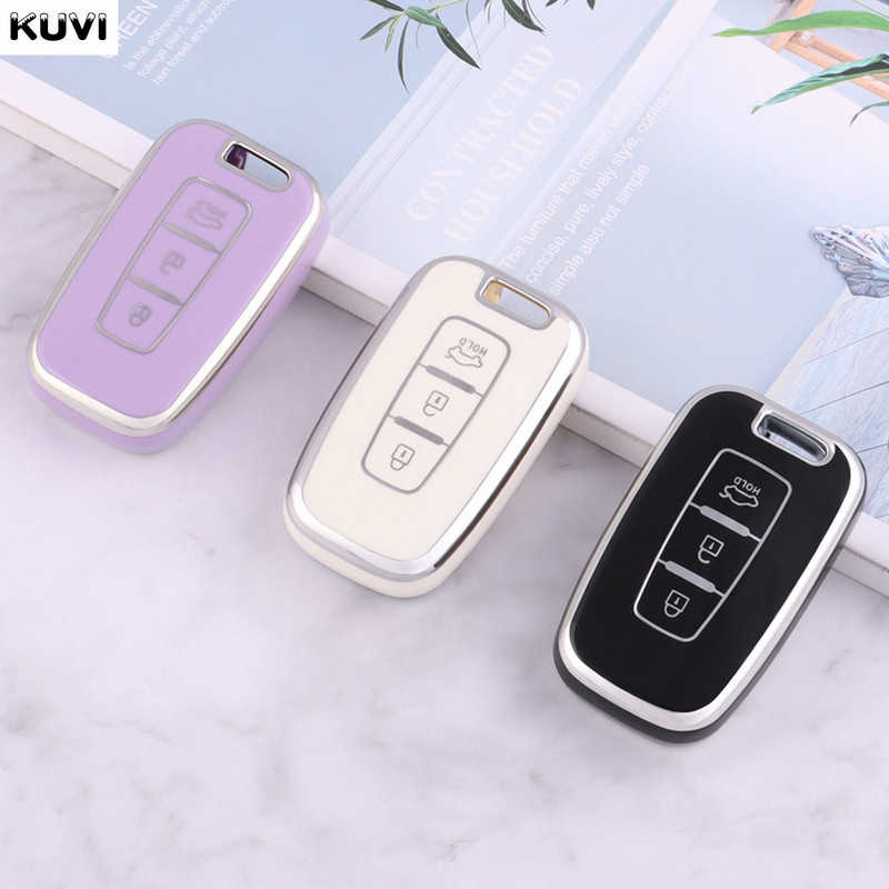 Novo TPU kućište za daljinski ključ za automobil, poklopac za KIA Forte Sportage K2 K5 Forte RIO za Hyundai Sonatu Ix35, zaštitnik, dodatna oprema