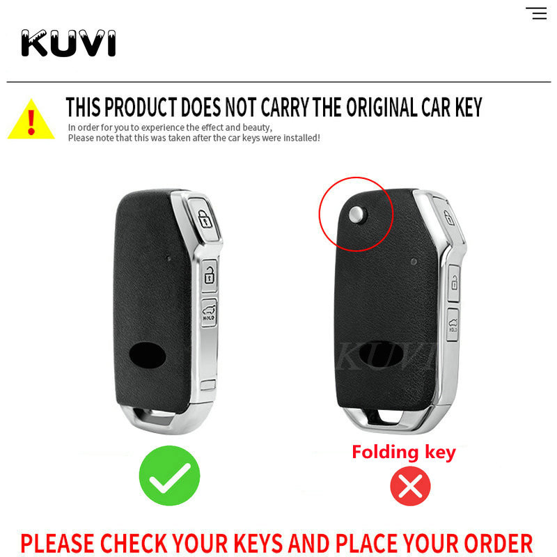 Kućište za daljinski ključ od legure automobila Zaštitna maska za KIA Sportage R GT Stinger GT Sorento Ceed CD Cerato Forte 2018 2019