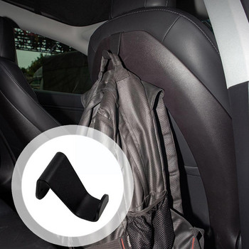 Γάντζος καθισμάτων αυτοκινήτου για Tesla Tesla Model 3 XSY Γάντζος μπροστινού καθίσματος αυτοκινήτου Κρυφό προσκέφαλο Κρεμάστρα παλτό Γάντζος εσωτερική φορητή κρεμάστρα F7D0