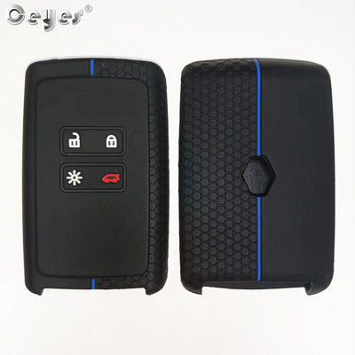 Ceyes silikonska maska za ključeve automobila za Renault Megane 3 4 Kadjar Captur Koleos Espace Clio Scenic 4 Arkana Smart Remote Protect Case