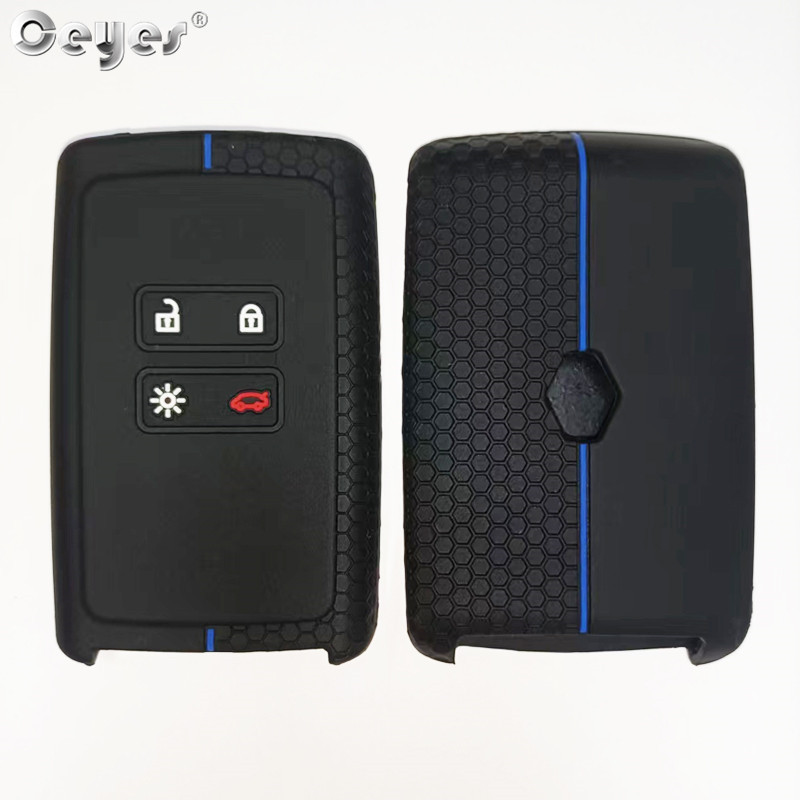 Ceyes silikonska maska za ključeve automobila za Renault Megane 3 4 Kadjar Captur Koleos Espace Clio Scenic 4 Arkana Smart Remote Protect Case