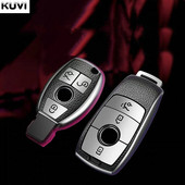 Promotivna kožna TPU futrola za ključeve automobila Shell Fob za Mercedes Benz ABCES klasu W204 W205 W212 W213 W176 GLC CLA AMG W177