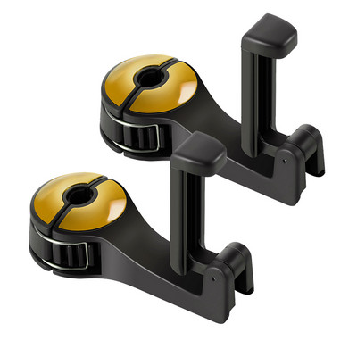 2 σε 1 Θήκη τηλεφώνου Καρέκλα αυτοκινήτου Γάντζος Κρεμάστρα πίσω καθίσματος Κρεμάστρα κεφαλιού Γάντζος Κάλυμμα καθίσματος με γάντζο Τσάντα αγορών Αξεσουάρ αυτοκινήτου οχήματος