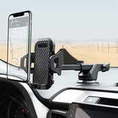 Držač za telefon u automobilu za nosač za telefon u automobilu Držač za mobilni telefon za automobil Hands Free nosač za telefon za kontrolnu ploču Ventilacijski otvor za vjetrobransko staklo
