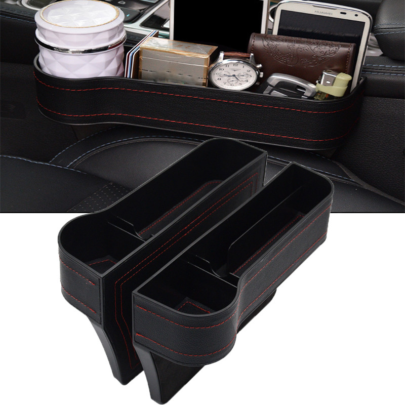 Automobilio sėdynės tarpų laikymo dėžutė, kišeninė laikymo dėžutė Universali automobilio sėdynės laikymo dėžutė, kortelė Mobiliojo telefono raktų pakabuko kišenės priedai 1vnt