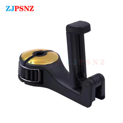 Universalūs automobilio sėdynės kabliai Sėdynės nugaros pakaba Kabliukas Telefonas Automobilinis laikiklis Auto galvos atramos kabliukai piniginės krepšiui Maisto produktai