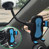 Novi držač za telefon u automobilu Držač za držač za čašu Univerzalni nosač za automobil Mobilni usisni držač za vjetrobransko staklo Zaključavanje telefona u automobilu - Dodaci