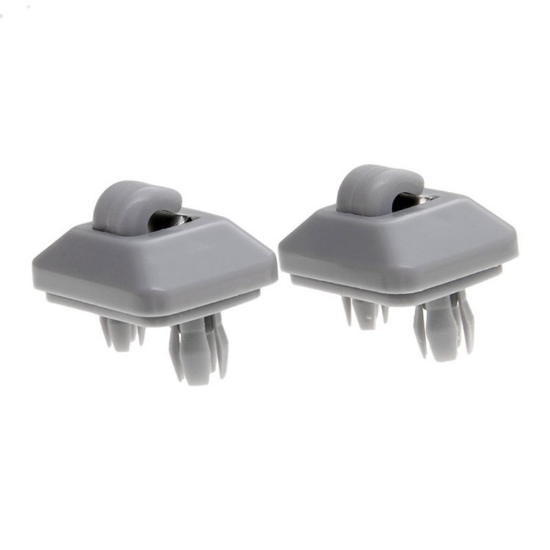 2vnt Automobilinis skydelis nuo saulės, pilkas, vidinis pakabos kablio laikiklis, skirtas Audi A1 A3 S3 A4 S4 Allroad A5 S5 Q3 Q5 8U0857562A pilkas