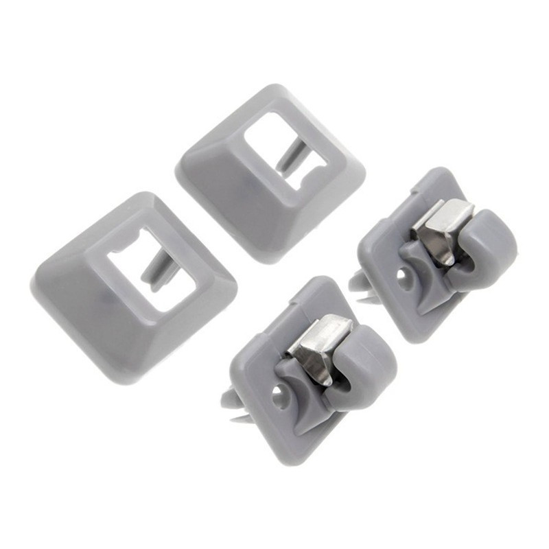 2vnt Automobilinis skydelis nuo saulės, pilkas, vidinis pakabos kablio laikiklis, skirtas Audi A1 A3 S3 A4 S4 Allroad A5 S5 Q3 Q5 8U0857562A pilkas