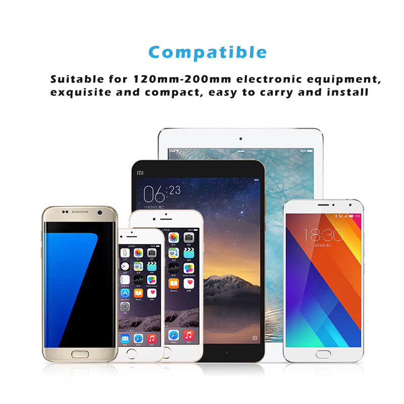 Držač za ipad za tablet u automobilu Podesivi stalak za iPad u automobilu Držač za ipad u automobilu Za naslon za glavu Rotacija od 360° Držač za mobilni telefon