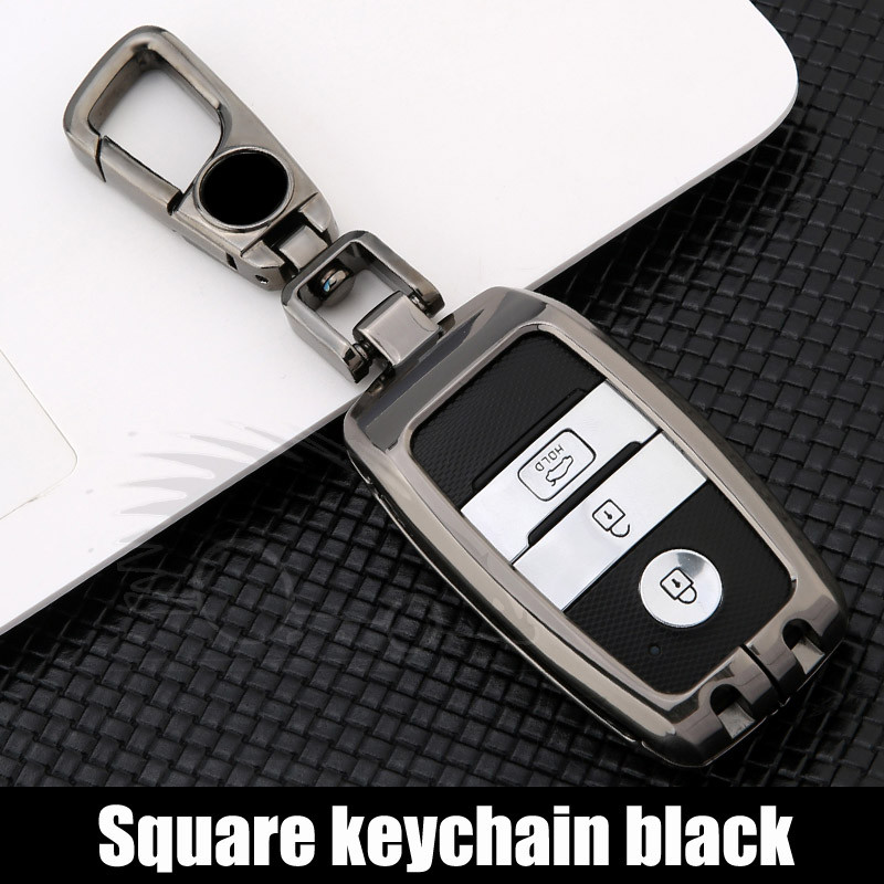 Daljinski ključ automobila od legure cinka, maska za pametni novčanik, navlaka za Kia K3 K4 K5 KX 2016 Sportage Ceed Sorento Cerato Optima