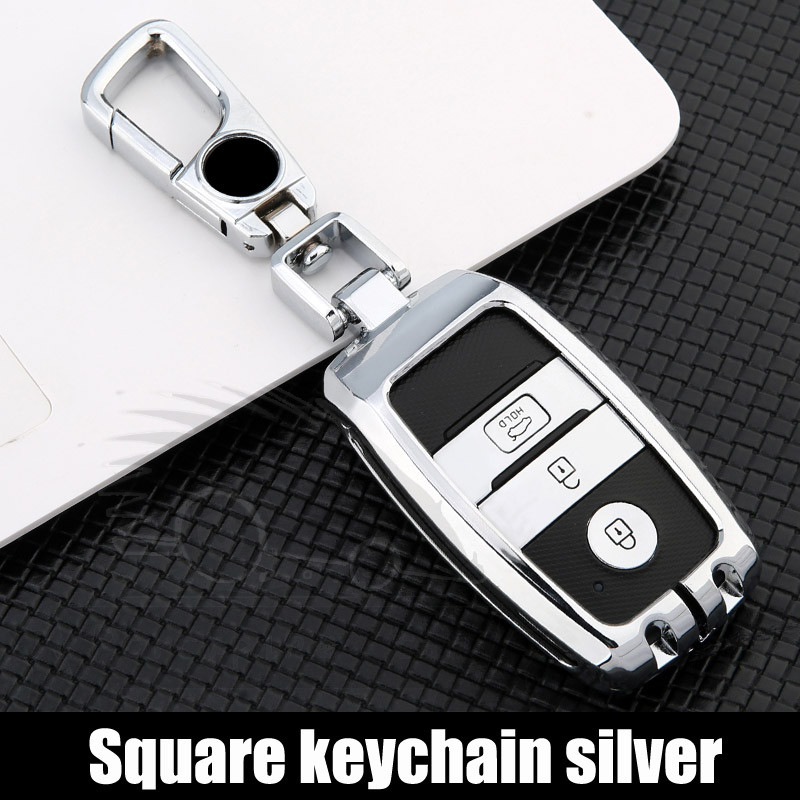 Daljinski ključ automobila od legure cinka, maska za pametni novčanik, navlaka za Kia K3 K4 K5 KX 2016 Sportage Ceed Sorento Cerato Optima