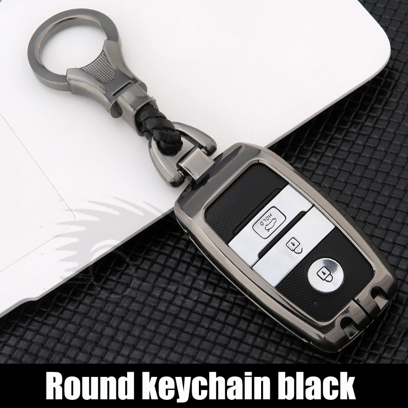 Daljinski ključ automobila od legure cinka, maska za pametni novčanik, navlaka za Kia K3 K4 K5 KX 2016 Sportage Ceed Sorento Cerato Optima