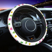 Καλύμματα τιμονιού 38 cm Roller Rabbit Universal Colorful Love Car-styling Elastische Car Accessories