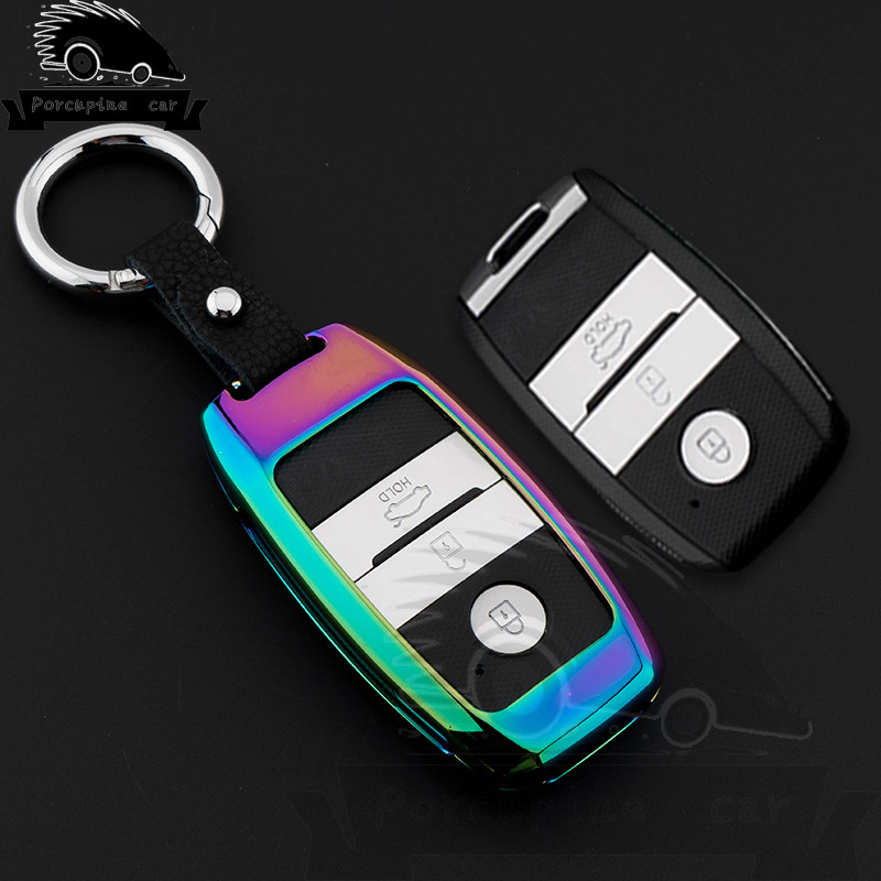 2017 divatos kulcstartó intelligens autós kulcstartó tok Kia Rio K2 Sportage Ceed Soul Sorento Spectra Cerato Carens tartozékokhoz