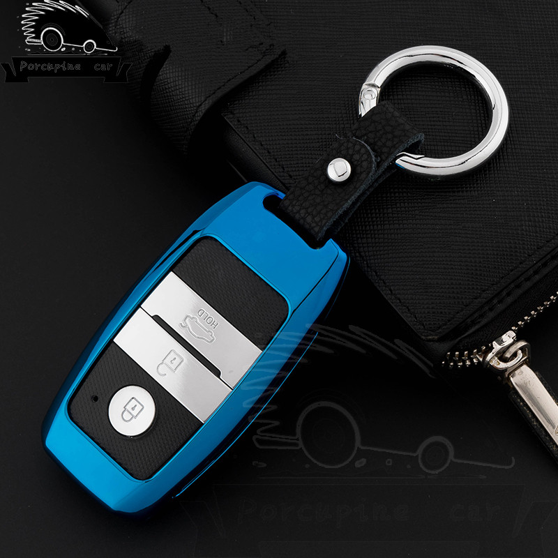 2017 divatos kulcstartó intelligens autós kulcstartó tok Kia Rio K2 Sportage Ceed Soul Sorento Spectra Cerato Carens tartozékokhoz