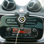 Automobiiltelefon Bracket navigation raam gravitatsioon Bracket for Mercedes Smart 450 451 453 Fortwo Forfour interjöör Laadimisalus