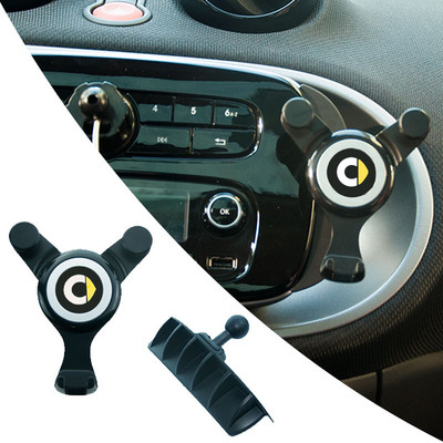 Automobiiltelefon Bracket navigation raam gravitatsioon Bracket for Mercedes Smart 450 451 453 Fortwo Forfour interjöör Laadimisalus