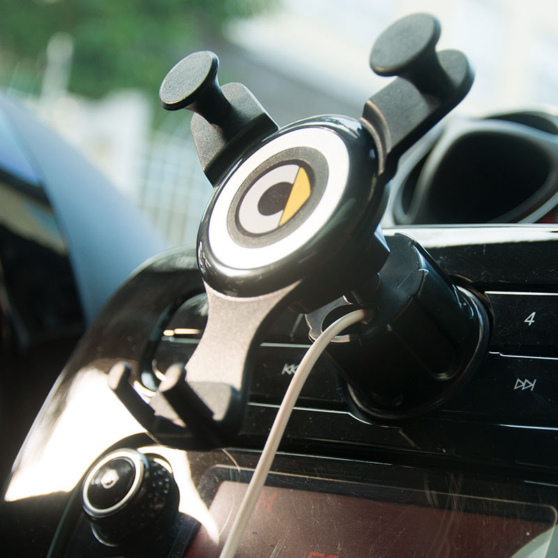 Automobiiltelefon Bracket navigation raam gravitatsioon Bracket for Mercedes Smart 450 451 453 Fortwo Forfour interjöör Laadimisalus