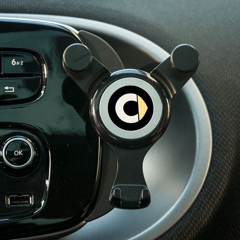 Automobiiltelefon Bracket navigation raam gravitatsioon Bracket for Mercedes Smart 450 451 453 Fortwo Forfour interjöör Laadimisalus