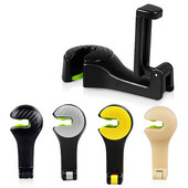 Γάντζος κρεμάστρας με βάση τηλεφώνου για προσκέφαλο μπροστινού καθίσματος αυτοκινήτου (2 σε 1)