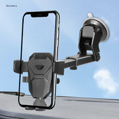 Novel Sucker Držač za telefon u automobilu Stalak za montiranje GPS Telefon Mobile Cell Podrška za IPhone 13 12 11 Pro Xiaomi Huawei Samsung