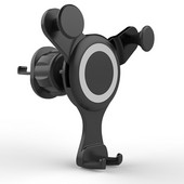 Gravity Auto telefontartó iPhone/Samsung autóhoz, légtelenítő klipre szerelhető mobiltelefon tartó Mobiltelefon állványtartó tartozékok