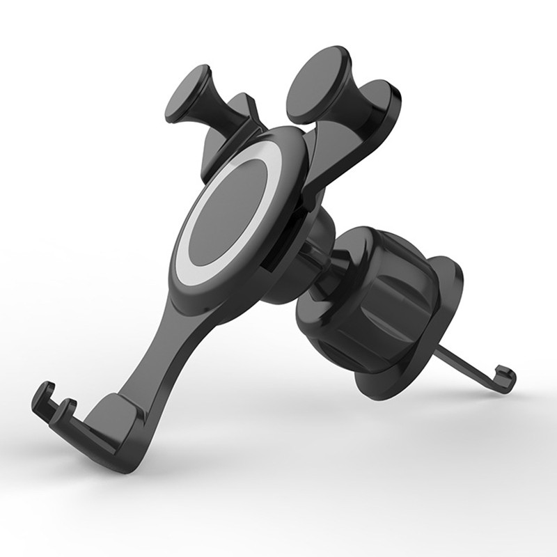 Gravity Auto telefontartó iPhone/Samsung autóhoz, légtelenítő klipre szerelhető mobiltelefon tartó Mobiltelefon állványtartó tartozékok