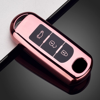Κάλυμμα θήκης κλειδιού τηλεχειριστηρίου αυτοκινήτου TPU για Mazda 2 3 6 Atenza Axela Demio CX-5 CX5 CX-3 CX7 CX-9 2015 2016 2017 2018 2019 Αξεσουάρ