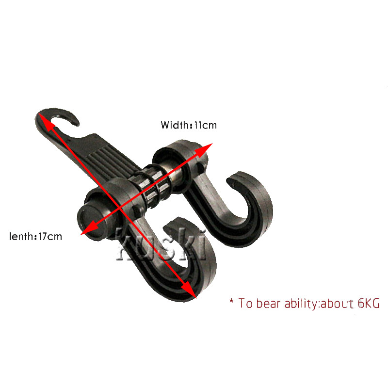 NWIEV autósülés háttámla horog autó-stílus Peugeot 307 206 407 3008 2017 Citroen C4 C5 Honda Civic 2006-2011 2017 CRV Lada Vesta