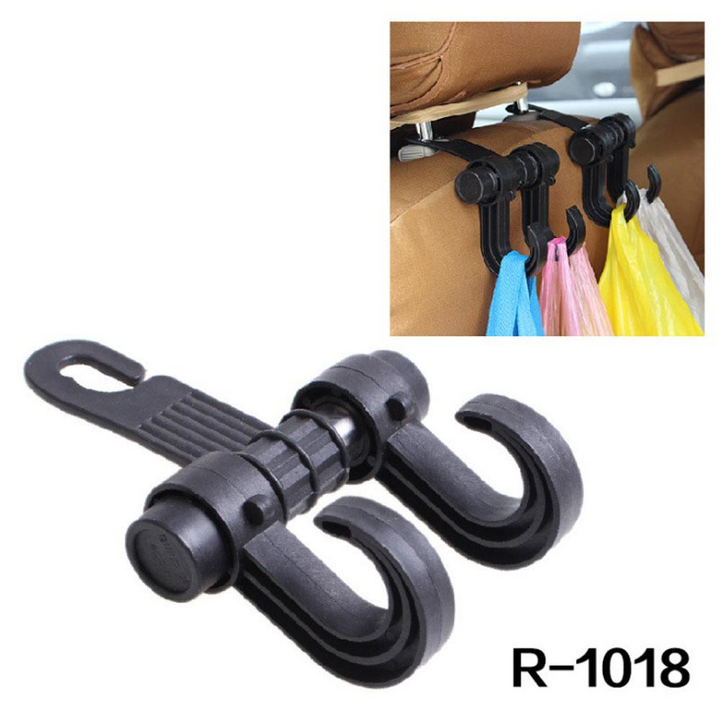 1 kom višenamjenska metalna kuka za naslon autosjedalice za 180 stupnjeva, naslon za glavu, vješalica, torba, držač kuke