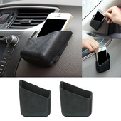 2 buc Negru Universal Car Phone Organizer Geanta de depozitare Cutie tigari Suport ochelari Accesorii Piese Car Styling Universal