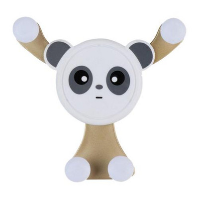 Univerzális Panda autós telefon tartó Gravity autós telefon állvány légtelenítő rögzítő aranyos mobiltelefon GPS autós konzol tartók és tartó