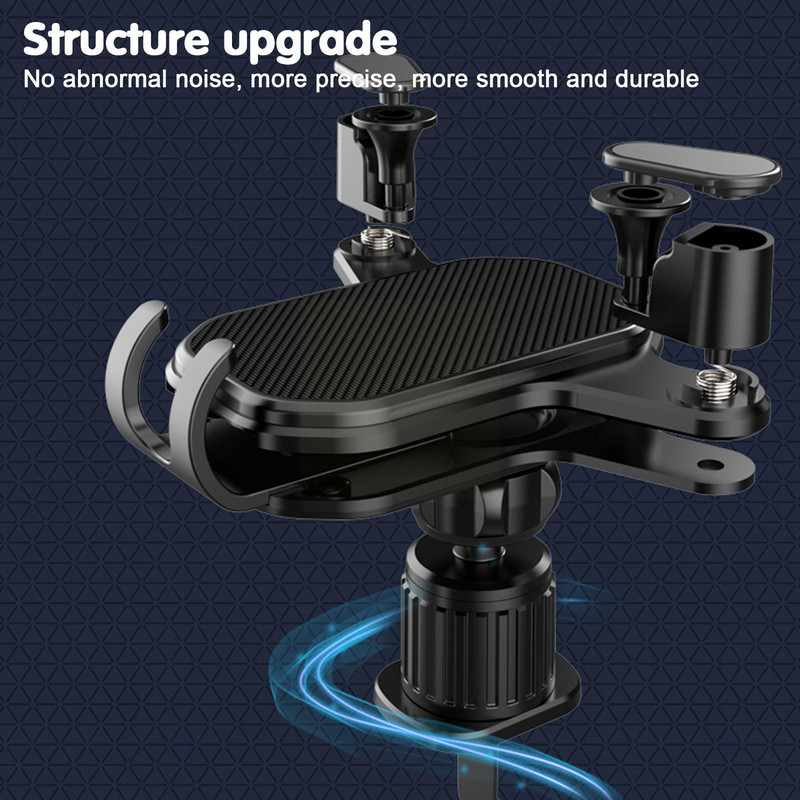 Automobilinio telefono laikiklis Automobilio oro ventiliacijos spaustuko laikiklis mobilusis mobiliojo telefono stovas išmaniojo telefono GPS palaikymas, skirtas 4,7–6,7 colio mobiliesiems įrenginiams G2Z8