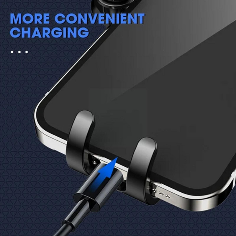 Automobilinio telefono laikiklis Automobilio oro ventiliacijos spaustuko laikiklis mobilusis mobiliojo telefono stovas išmaniojo telefono GPS palaikymas, skirtas 4,7–6,7 colio mobiliesiems įrenginiams G2Z8