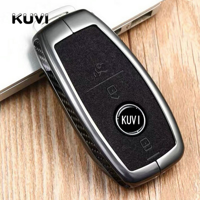 Naujas lydinio zomšos automobilio raktų dangtelio korpuso apsauginis krepšys, skirtas Mercedes Benz ACESG GLS klasė W177 W205 W213 W222 G63