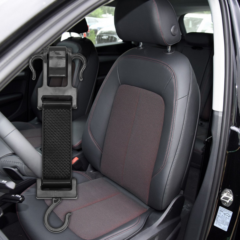 Automobilio kabliukai galvos atramos pakaba Laikymas Mini paltas rankinė virš pakabų Galinės sėdynės piniginės transporto priemonės laikiklis