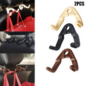 2Cps automobilio sėdynės atlošas, paslėptas galvos atramos kabliukas, išardytas V formos dvigubas automobilio kabliukas, drabužių stovas, automobilio salono reikmenys