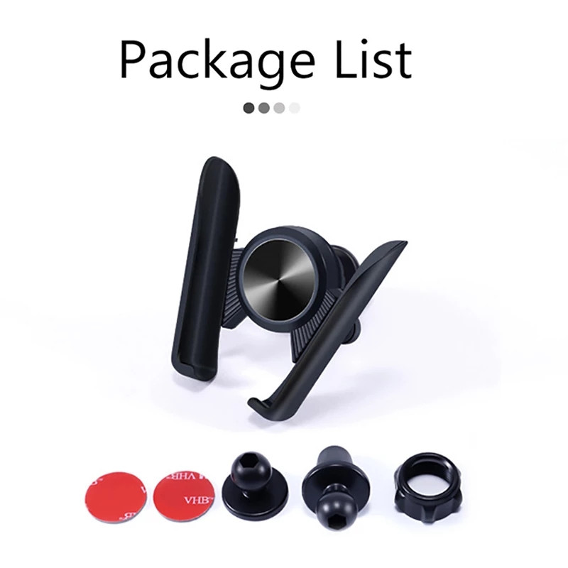 Automobilinio telefono gravitacinio laikiklio stovas, oro ventiliacijos angos laikiklis