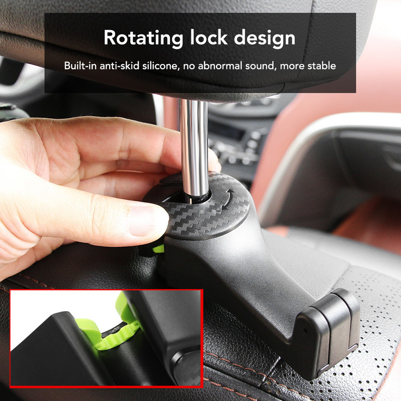 1vnt Automobilio galinės sėdynės kablys su telefono laikikliu Mazda CX-5 CX-7 CX-3 CX-9 mazda2 3 6 ATENZA Axela Infiniti Q50L QX50 QX60