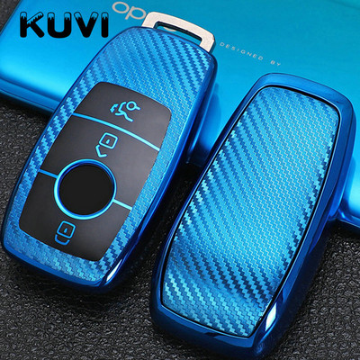 Tpu automobilio nuotolinio valdymo pulto rakto dangtelio korpusas, skirtas Mercedes Benz ACESG GLS CLA klasė W213 W177 W205 W222 X167 W177 AMG priedai