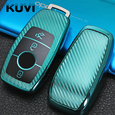 Tpu automobilio nuotolinio valdymo pulto rakto dangtelio korpusas, skirtas Mercedes Benz ACESG GLS CLA klasė W213 W177 W205 W222 X167 W177 AMG priedai