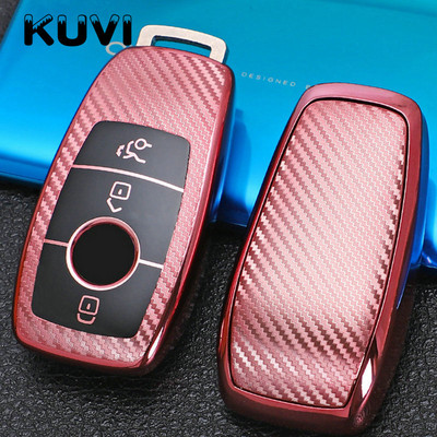 Tpu automobilio nuotolinio valdymo pulto rakto dangtelio korpusas, skirtas Mercedes Benz ACESG GLS CLA klasė W213 W177 W205 W222 X167 W177 AMG priedai