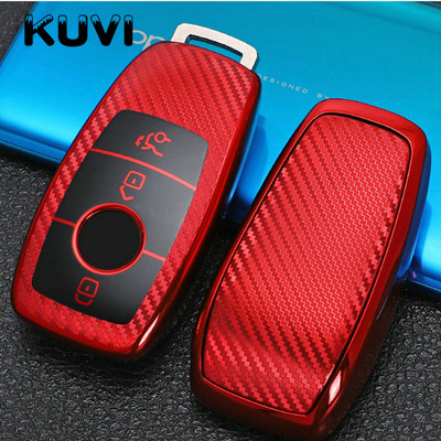 Tpu automobilio nuotolinio valdymo pulto rakto dangtelio korpusas, skirtas Mercedes Benz ACESG GLS CLA klasė W213 W177 W205 W222 X167 W177 AMG priedai