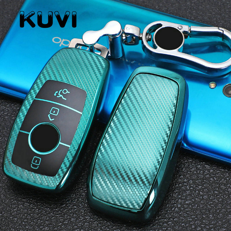 Tpu automobilio nuotolinio valdymo pulto rakto dangtelio korpusas, skirtas Mercedes Benz ACESG GLS CLA klasė W213 W177 W205 W222 X167 W177 AMG priedai