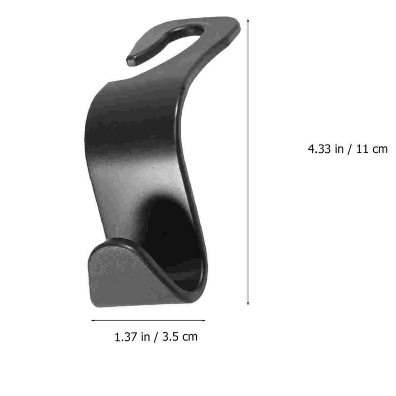 4vnt Automobilio galvos atramos kabliukai atgal laikymo kabykla bakalėjos prekėms krepšys rankinė piniginė drabužiai