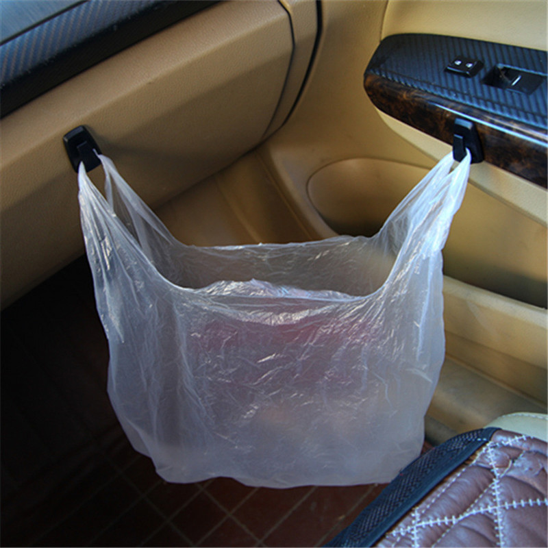 Raktai 3vnt Mini nešiojamas automobilio kablys Auto salono organizatorius Patogus transporto priemonės kabyklos buitinis kabliuko laikiklis krepšio maišeliui