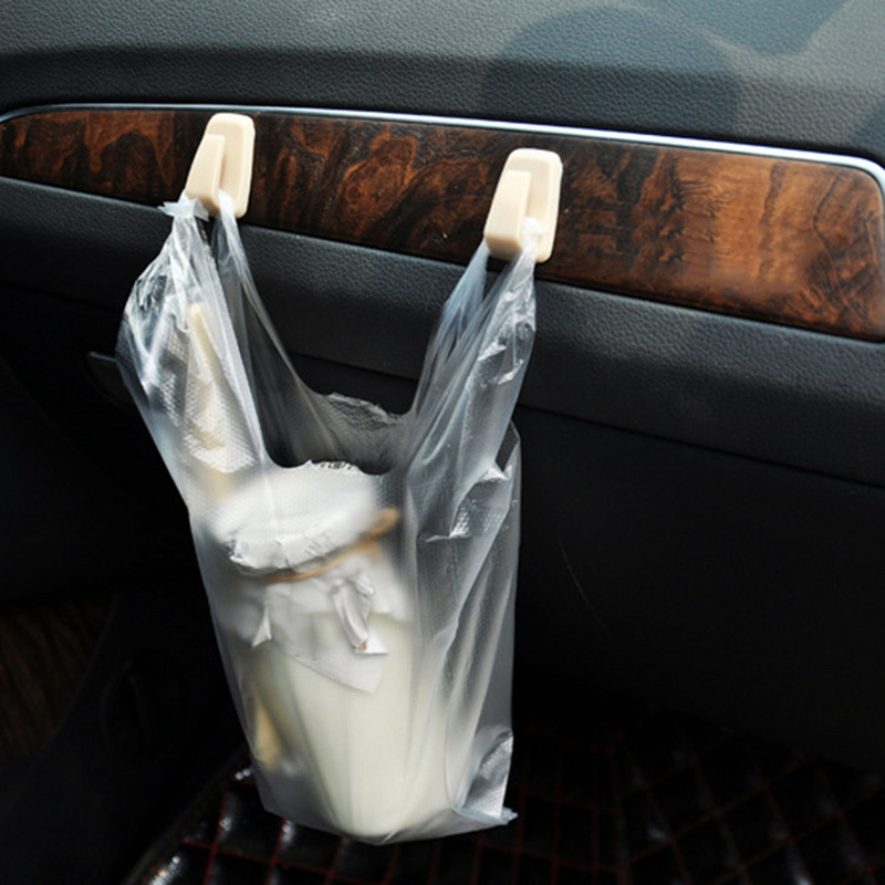 Raktai 3vnt Mini nešiojamas automobilio kablys Auto salono organizatorius Patogus transporto priemonės kabyklos buitinis kabliuko laikiklis krepšio maišeliui