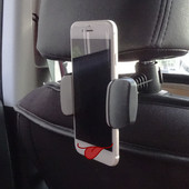 360° pasukamas automobilio telefono laikiklis automobilinės sėdynės nugaros laikiklis automobilinei pagalvei mobiliojo telefono laikiklis planšetinio kompiuterio stovas nugaros sėdynės galvos atramos laikiklis